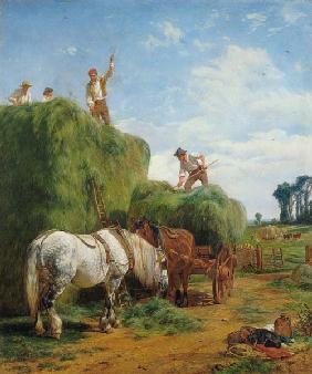 Haymaking at Kingweston