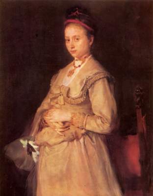 Mrs Rieder od Wilhelm Maria Hubertus Leibl