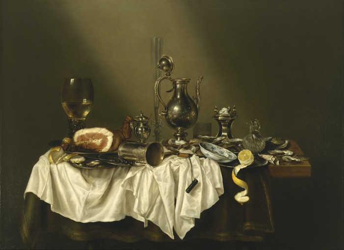 Banquet Piece with Ham od Willem Claesz Heda
