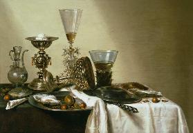 Still Life with Oysters and Nuts