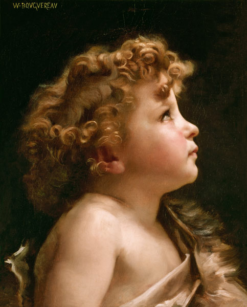 Young John the Baptist. od William Adolphe Bouguereau