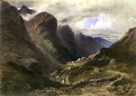 The Pass of Glencoe od William Bennett