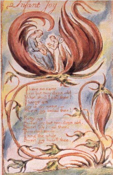 Songs of Innocence; Infant Joy od William Blake