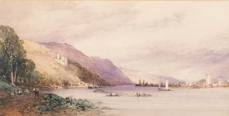 On the Rhine od William Callow