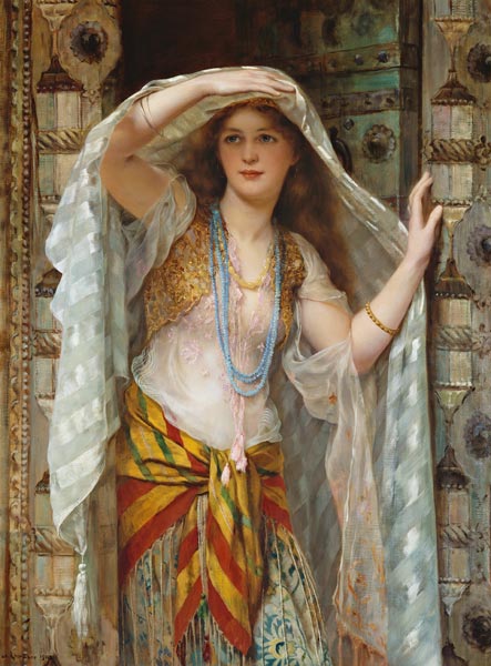 Safie, one of the three ladies of Baghdad od William Clark Wontner