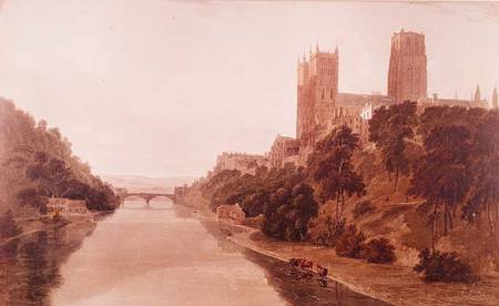 Durham Cathedral od William Daniell
