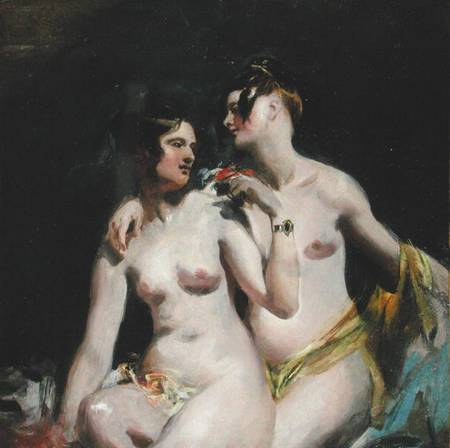 Two Female Nudes od William Etty