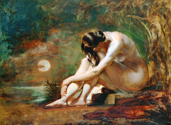 Moonlit Nude od William Etty