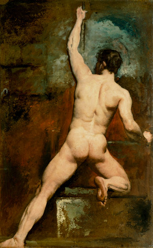 Study for a Male Nude od William Etty