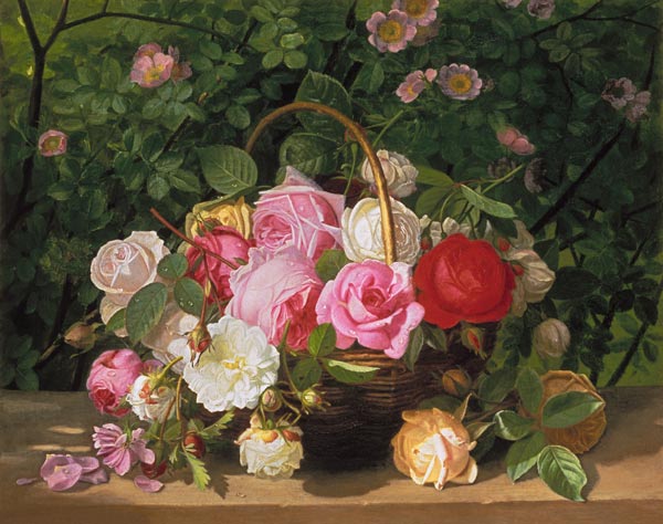 Rose basket od William Hammer