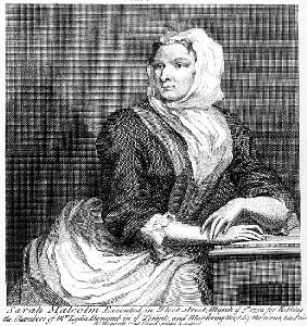 Sarah Malcolm in Newgate Prison