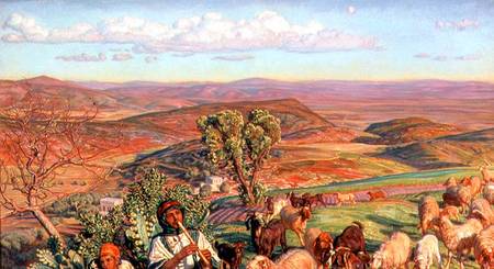 Plain of Esdraelon from the Heights above Nazareth od William Holman Hunt