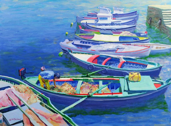 Fishing Boats od William  Ireland