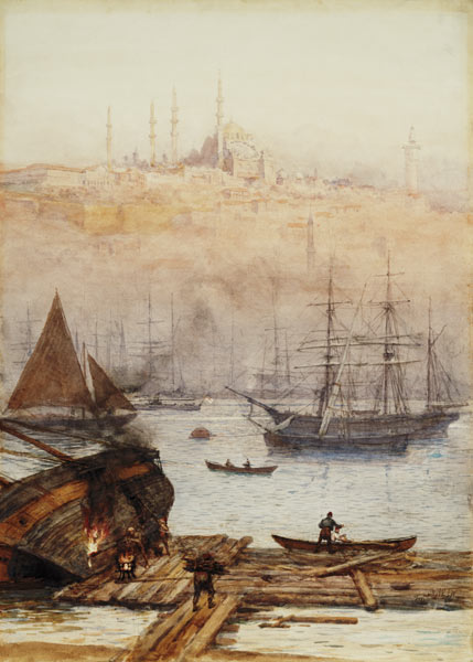 The Golden Horn od William Lionel Wyllie