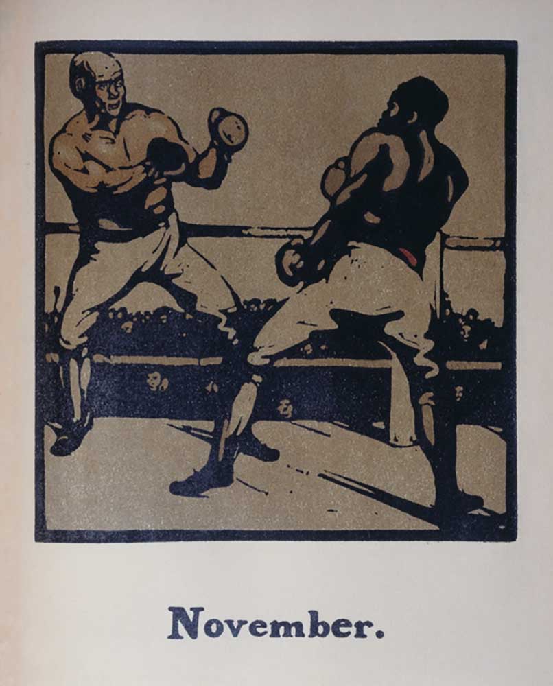 boxing od William Nicholson