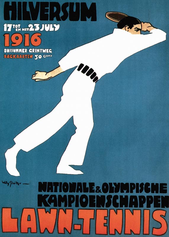 National & Olympic Campaigns - Lawn Tennis od Willy Sluiter