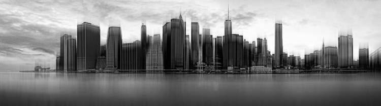 New York Skyline od Wim Schuurmans