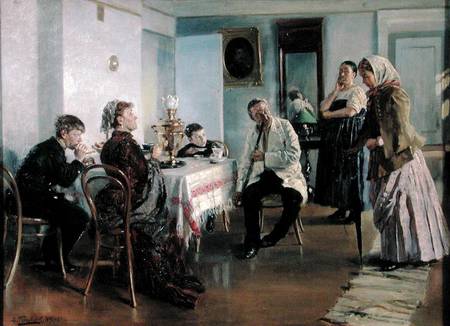 Hiring of a Maid od Wladimir Jegorowitsch Makowski