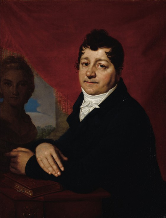 Portrait of Sergei Savvich Yakovlev (1763-1818) od Wladimir Lukitsch Borowikowski