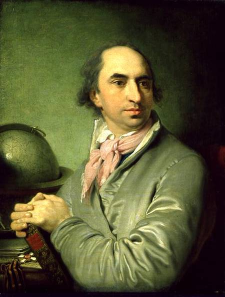 Portrait of Alexander Semenovitsch Chvostov (1753-1820) od Wladimir Lukitsch Borowikowski