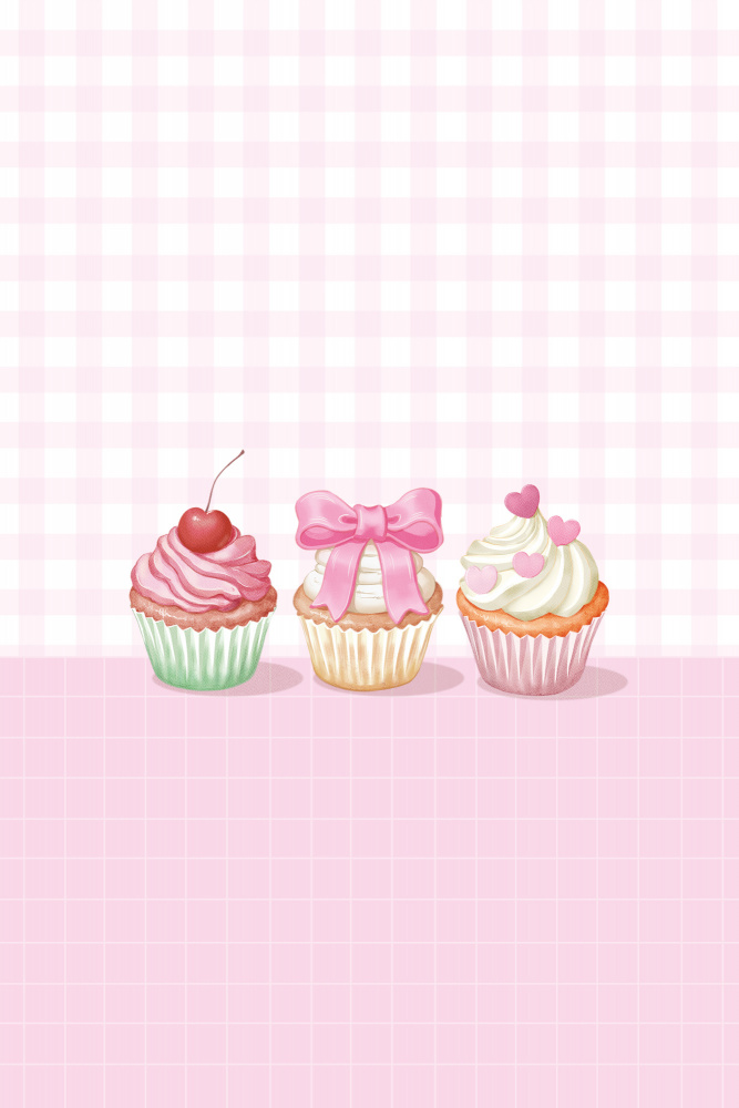 Sweet Pink Cupcake od Xuan Thai