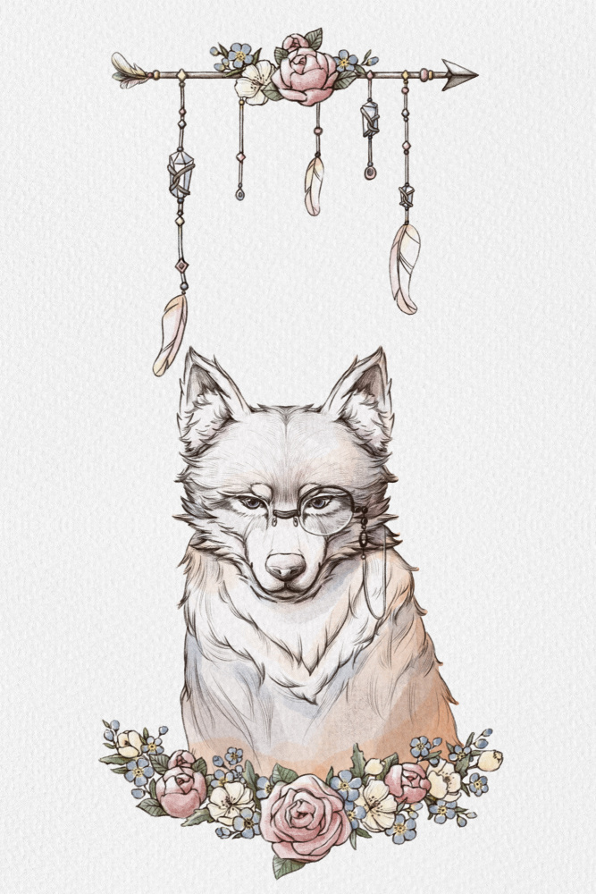 Wolf Art od Xuan Thai
