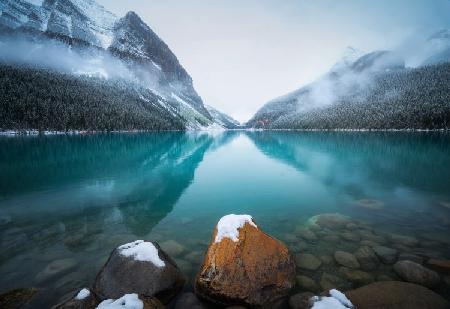 Foggy Lake Louise