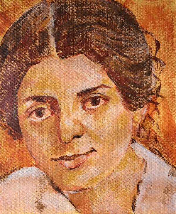 Porträt von Paula Modersohn-Becker od Yulia Sidiropoulos