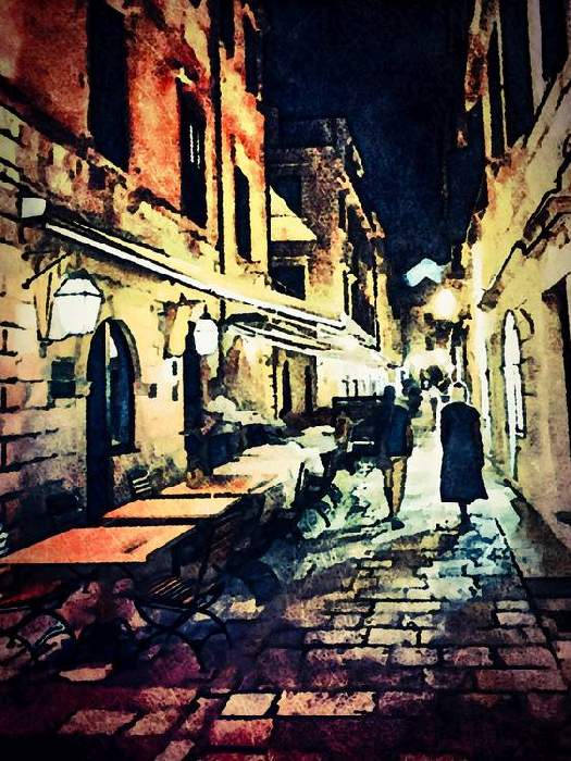Dubrovnik bei Nacht #2 od zamart