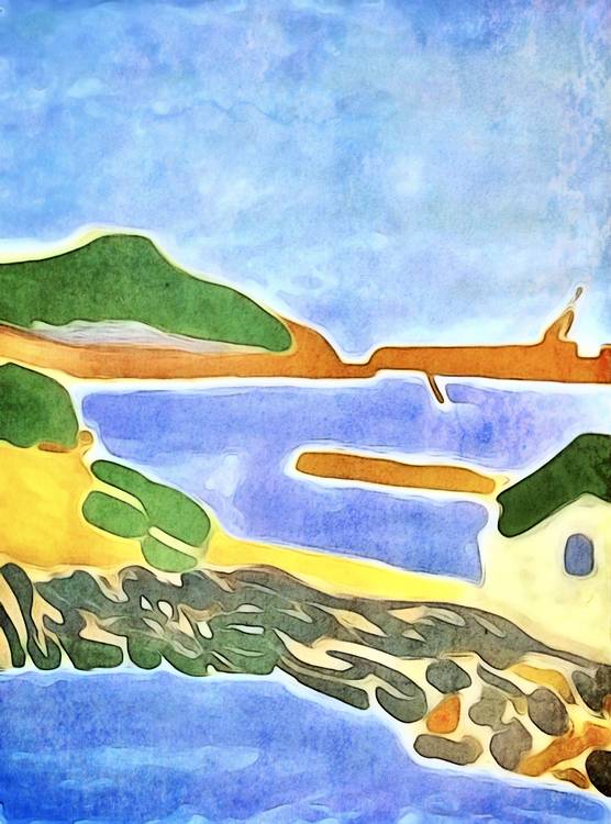 Haus am See - Matisse inspired od zamart