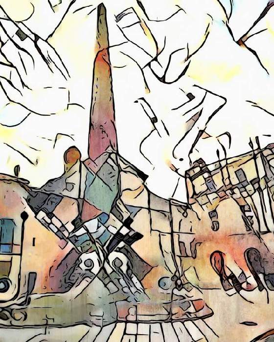 Kandinsky trifft Arles, Motiv 4 od zamart